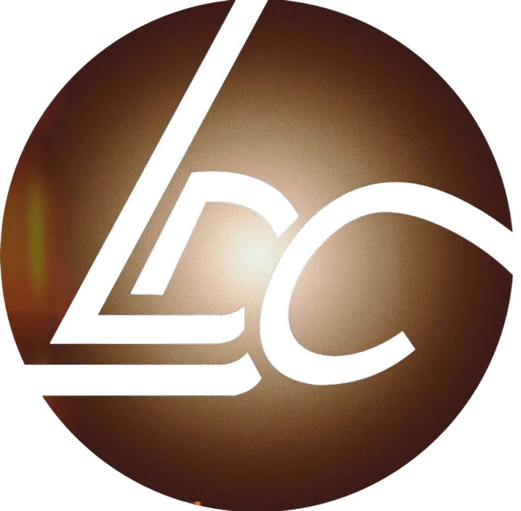 ldc logo in gold
