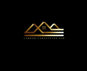 London chauffeurs hub logo with black background